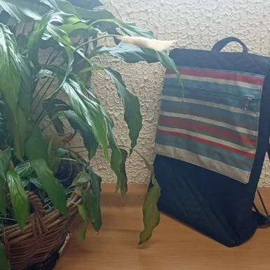 Sac à dos en matières recyclées AZUR
