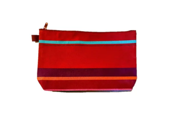 Trousse de toilette rouge MIREPOIX